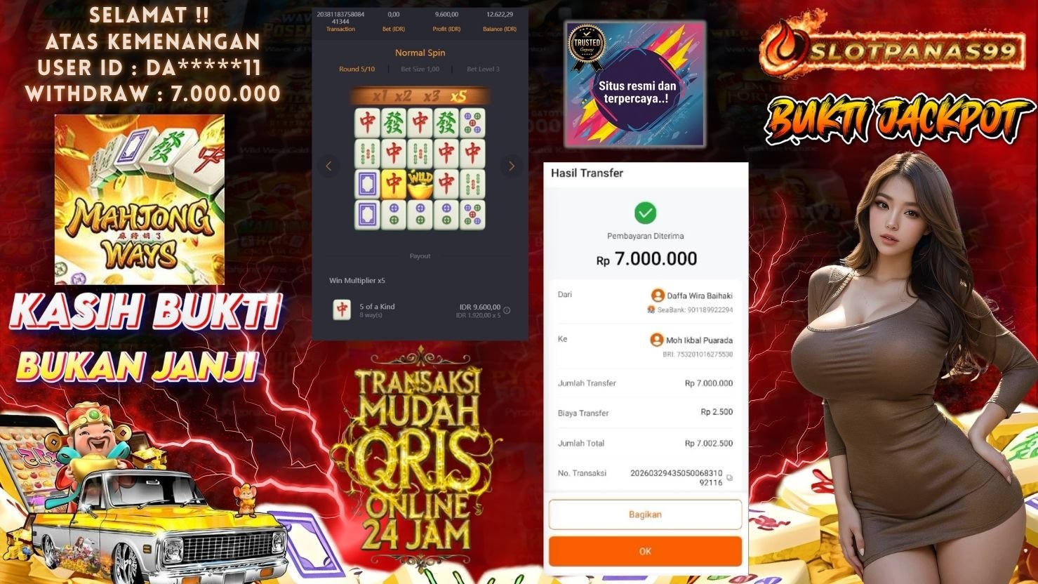 SLOTPANAS99 JACKPOT SLOT MAHJONG WAYS